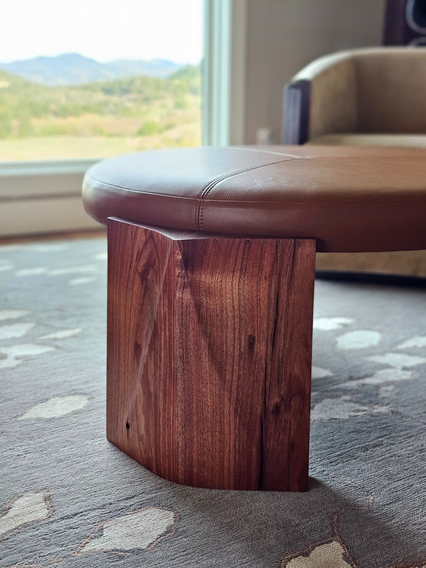 Stingray Ottoman and Cocktail Table